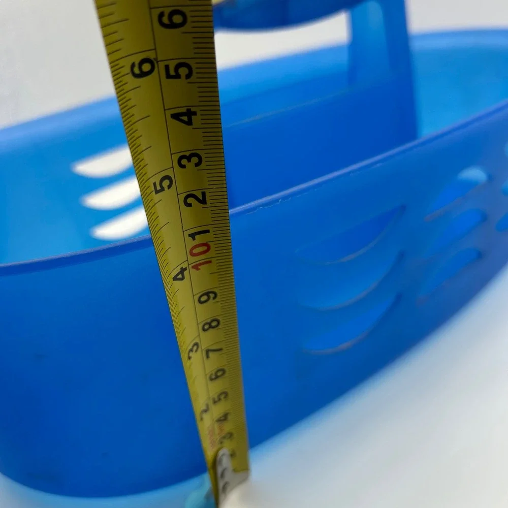 Sterilite Ultra‎ Blue Burst Cleaning Caddy 1581 Yellow Handle Utility Tote 1999